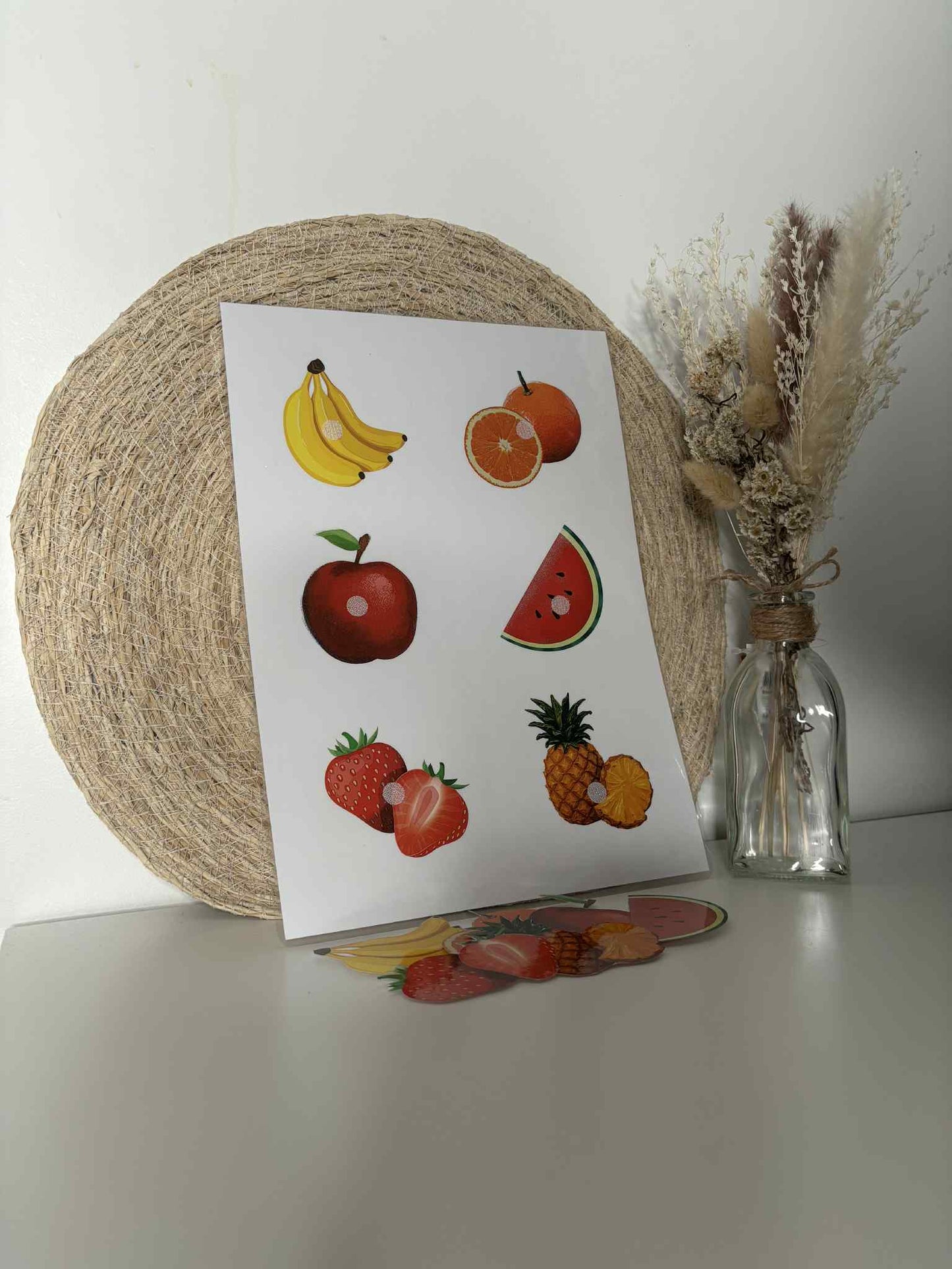 Affiche les fruits