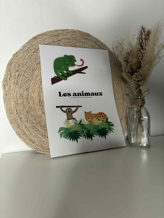 Affiche les animaux