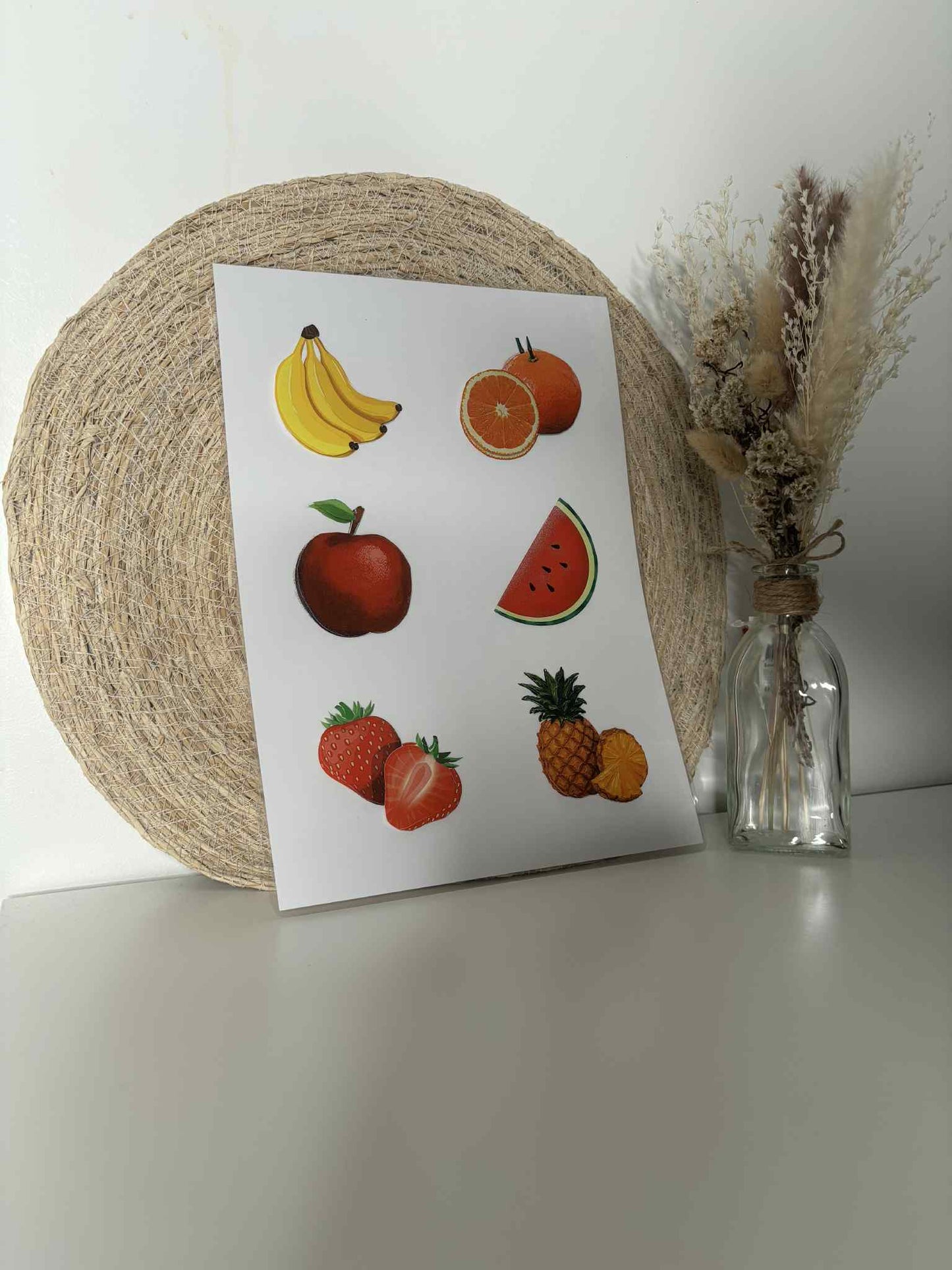 Affiche les fruits