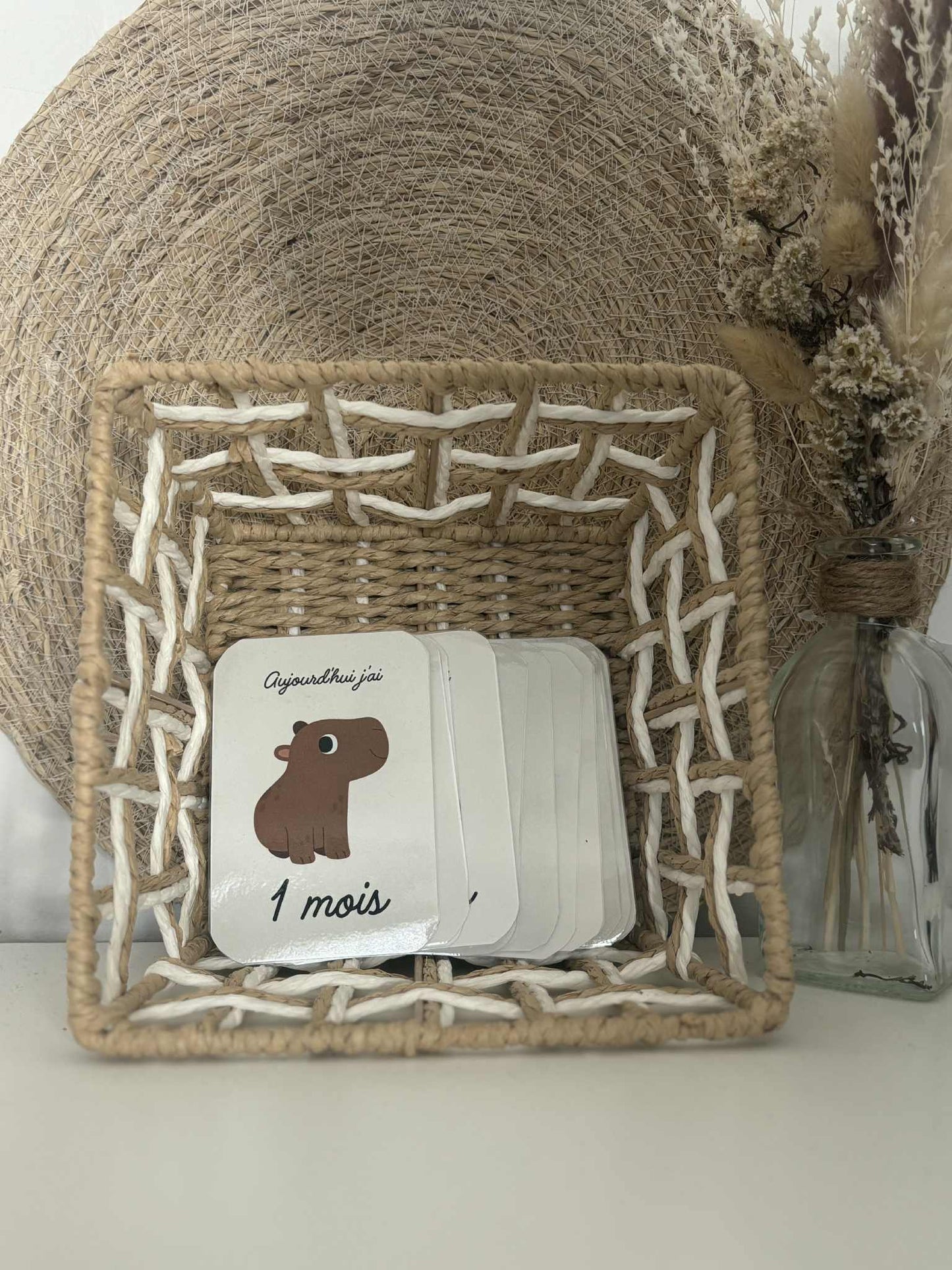 Cartes étapes bébé
