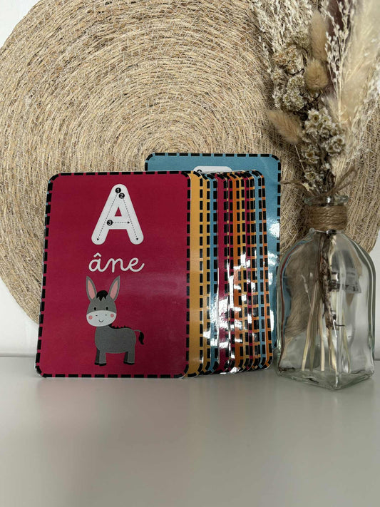 Cartes alphabétique